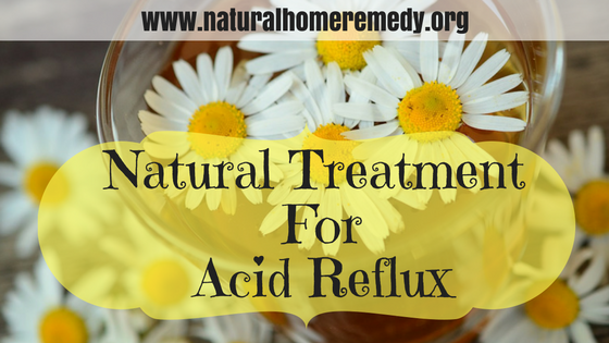 Natural Treatment For Acid Reflux