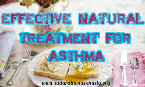 Effective Natural Treatment For Asthma